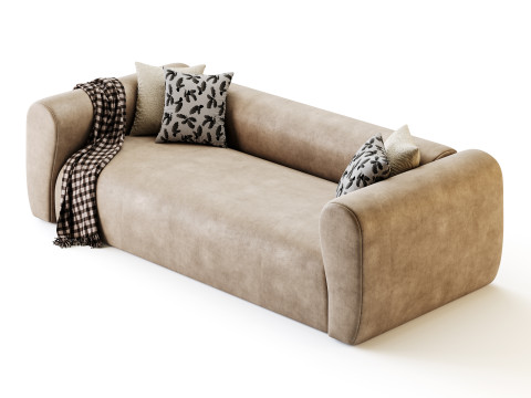 Zola Sofa Family 3D Model