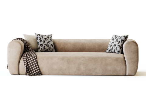 Zola Sofa Family 3D Model