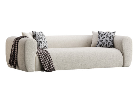 Zola Sofa Family 3D Model