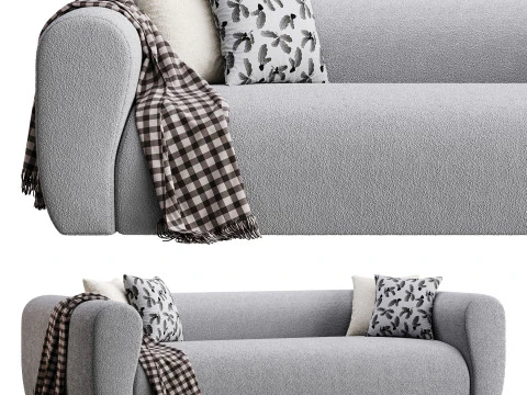 Zola Sofa Family 3D Model