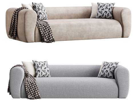 Zola Sofa Family 3D Model