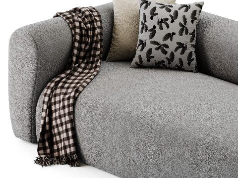 Zola Sofa Family 3D Model