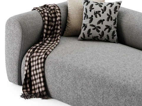 Zola Sofa Family 3D Model