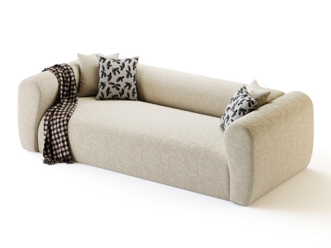 Zola Sofa Family 3D Model