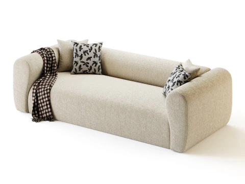 Zola Sofa Family 3D Model