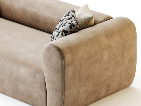 Zola Sofa Family 3D Model