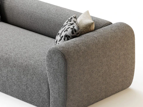 Zola Sofa Family 3D Model