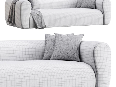 Zola Sofa Family 3D Model
