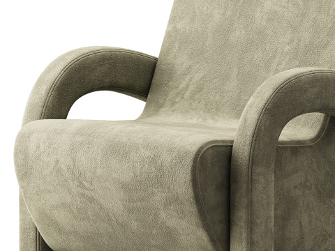 Armchair MOON 3D Model