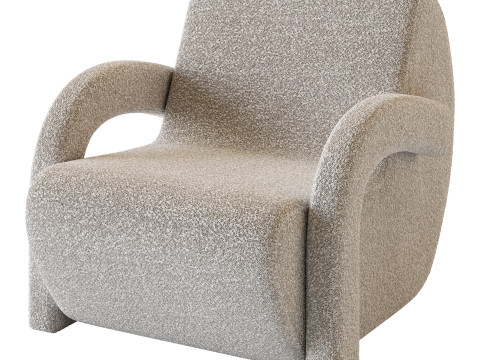 Armchair MOON 3D Model