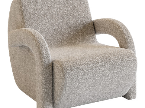 Armchair MOON 3D Model