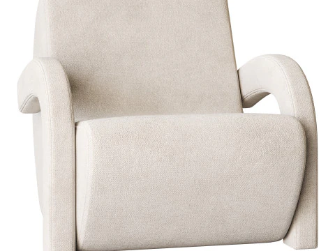 Fotel KSIĘŻYC Model 3D