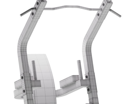 ATX Bodyweight Multi Tower Model 3D