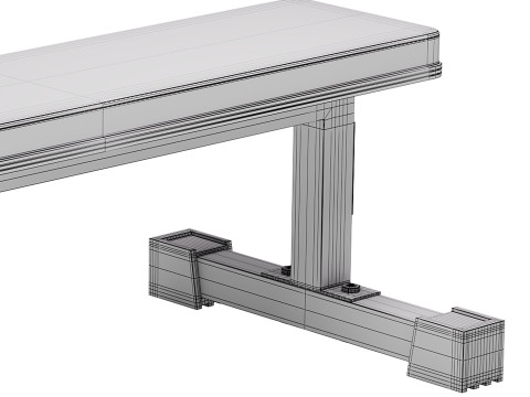 ATX Flat Bench PRO Modelo 3D