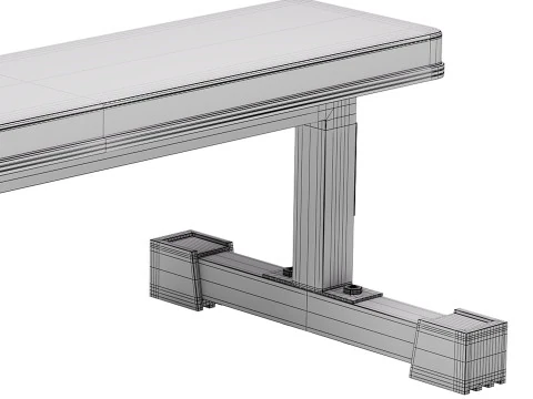 ATX Flat Bench PRO 3D Model