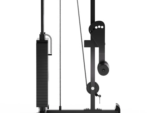 ATX Lat Machine 3D Model