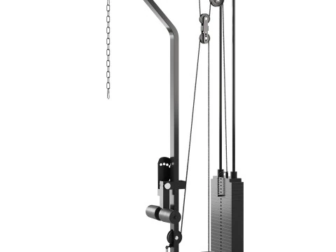 ATX Lat Machine 3D Model