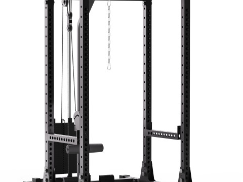 ATX Power Rack Modelo 3D