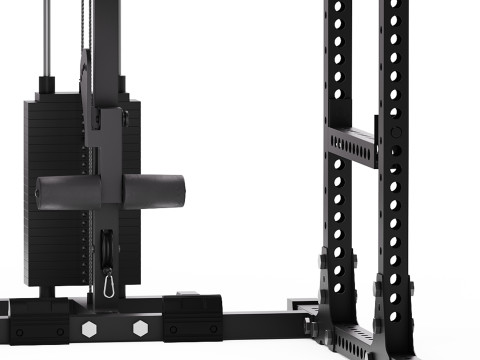 ATX Power Rack Modelo 3D