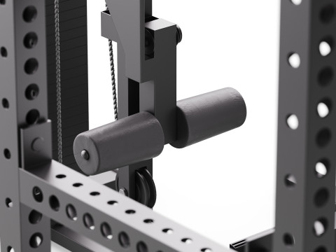 ATX Power Rack Modelo 3D