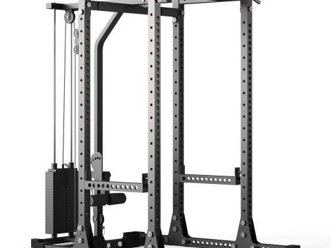 ATX Power Rack Modelo 3D
