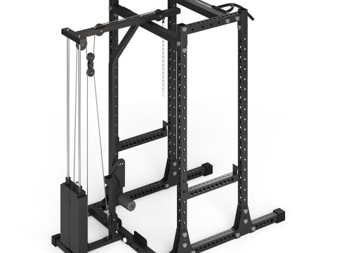 ATX Power Rack Modelo 3D