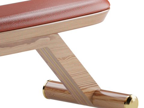BANKA BASIC Gym Weight Bench 3D-Modell