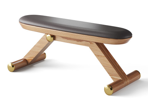 BANKA BASIC Gym Weight Bench 3D-Modell