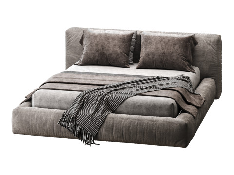 Bed FOLTO M 3Dモデル