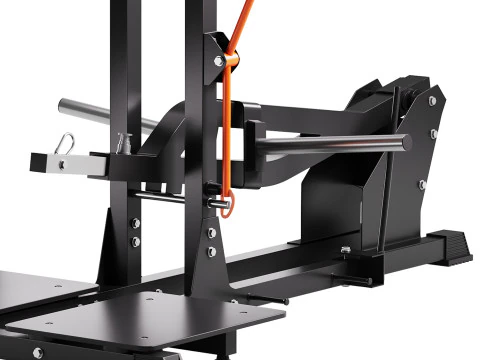 ATX Belt Squat-Dip - Squat Dip Machine 3D Model