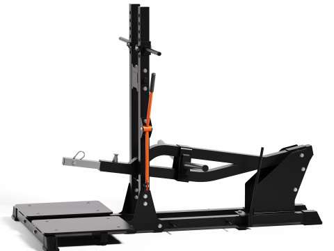 ATX Belt Squat-Dip - Squat Dip Machine 3D 모델