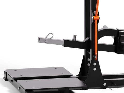 ATX Belt Squat-Dip - Squat Dip Machine 3D 모델