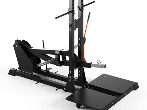 ATX Belt Squat-Dip - Squat Dip Machine 3D 모델