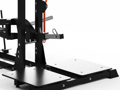 ATX Belt Squat-Dip - Squat Dip Machine 3D 모델