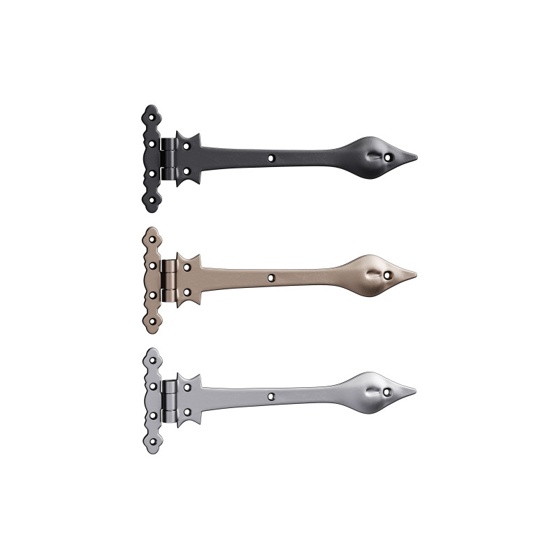 Black Wrought Iron Strap Modelo 3D .c4d .max .obj .3ds .fbx .stl .blend