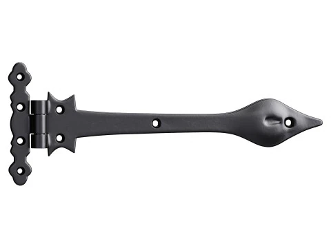 Black Wrought Iron Strap 3D Model