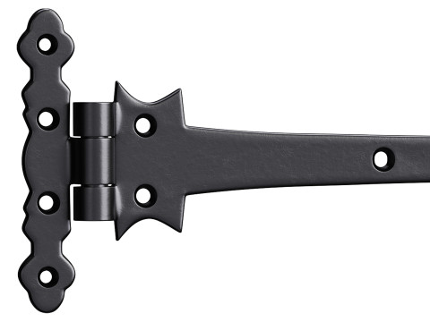 Black Wrought Iron Strap Modelo 3D