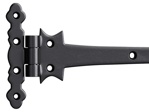 Black Wrought Iron Strap 3D Model