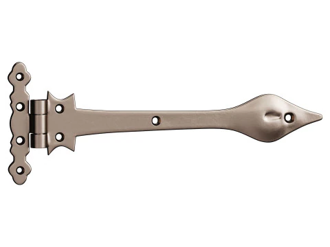 Black Wrought Iron Strap 3D Model