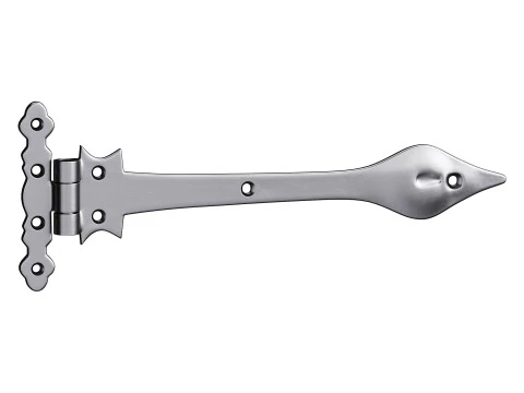Black Wrought Iron Strap 3D Model