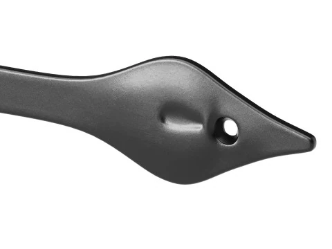 Black Wrought Iron Strap 3D Model