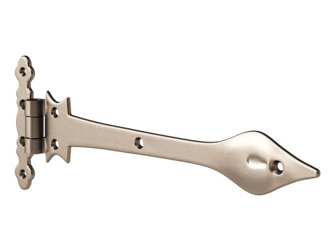 Black Wrought Iron Strap Modelo 3D
