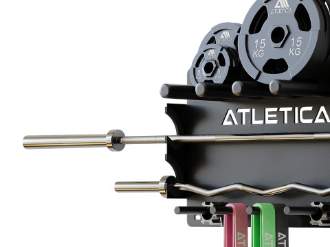 Blade wall mount weights Model 3D