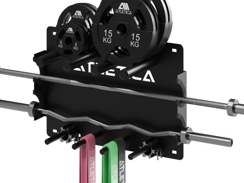 Blade wall mount weights Model 3D