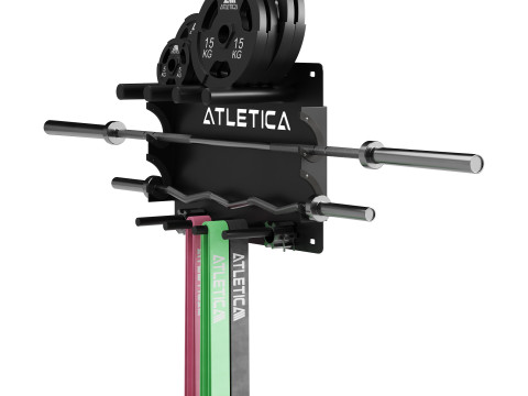 Blade wall mount weights Model 3D