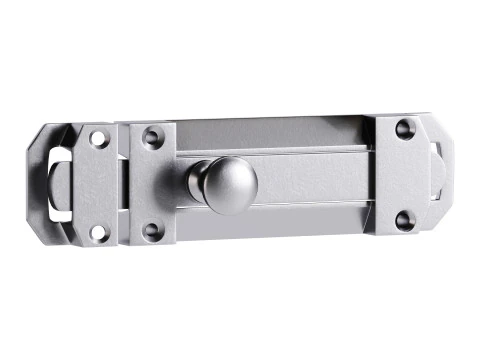 Brass Slide Bolt Door Latch 3D Model