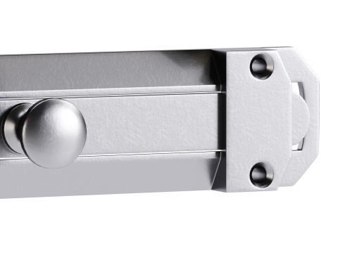 Brass Slide Bolt Door Latch Model 3D