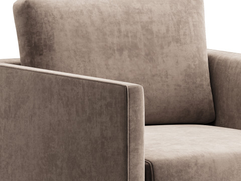 Burrard Lounge Chair Modelo 3D