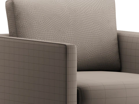 Burrard Lounge Chair 3D Model