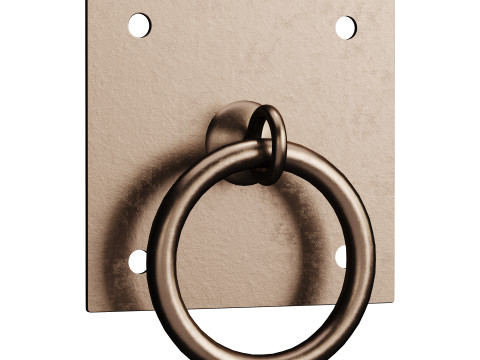 Cabinet Ring Pulls 3D Model